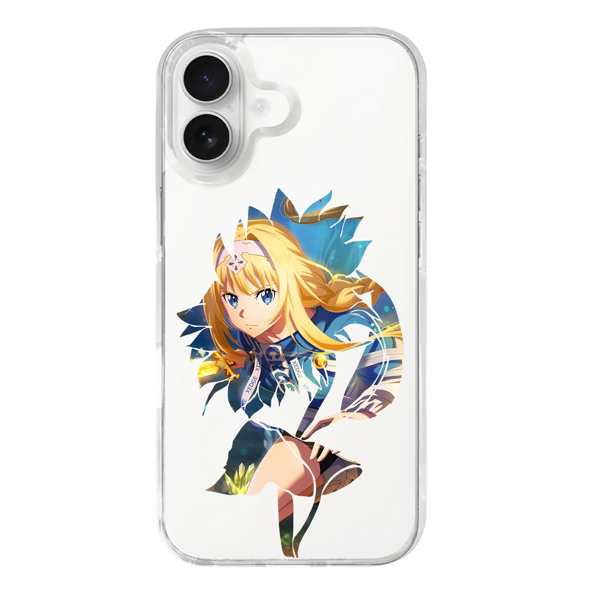 ソードアートオンライン グッズ アリス・ツーベルク - iPhone 17シリーズ 透明スマホケース – 薄型・耐衝撃・精密フィット保護カバー